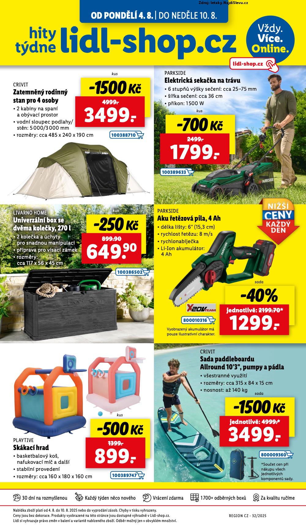 Strana 5 - leták Lidl (4. 8. - 10. 8. 2025)