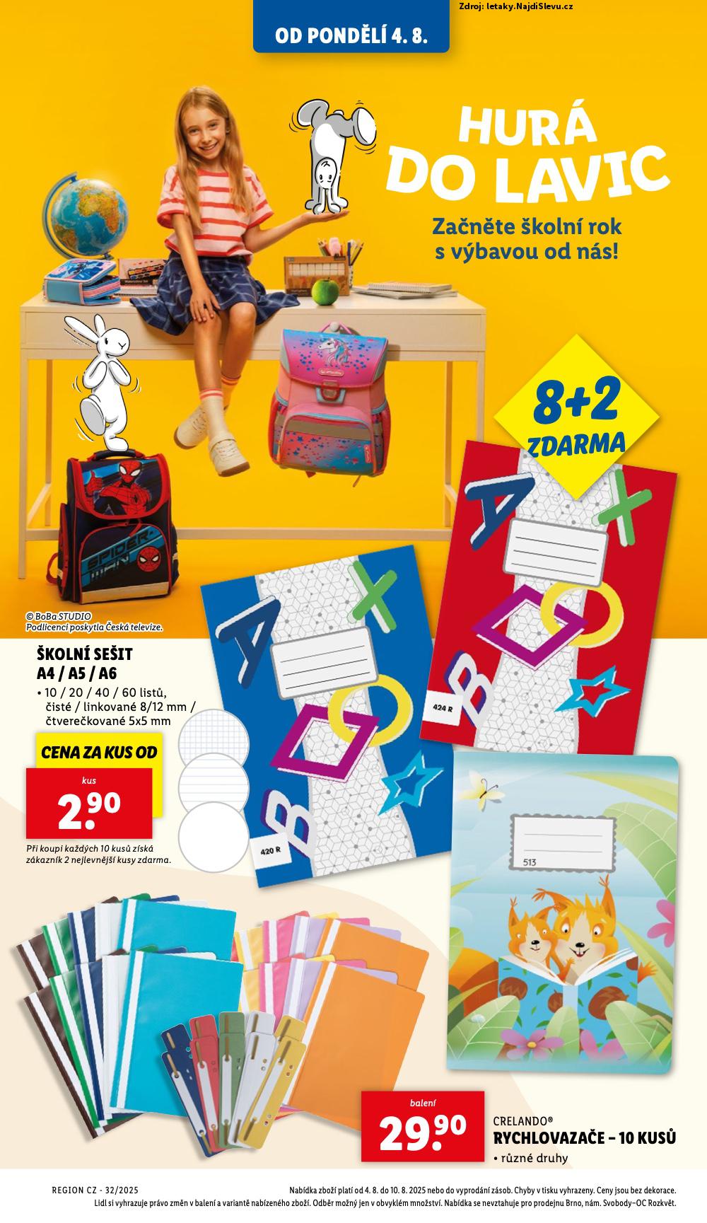 Strana 6 - letk Lidl (4. 8. - 10. 8. 2025)