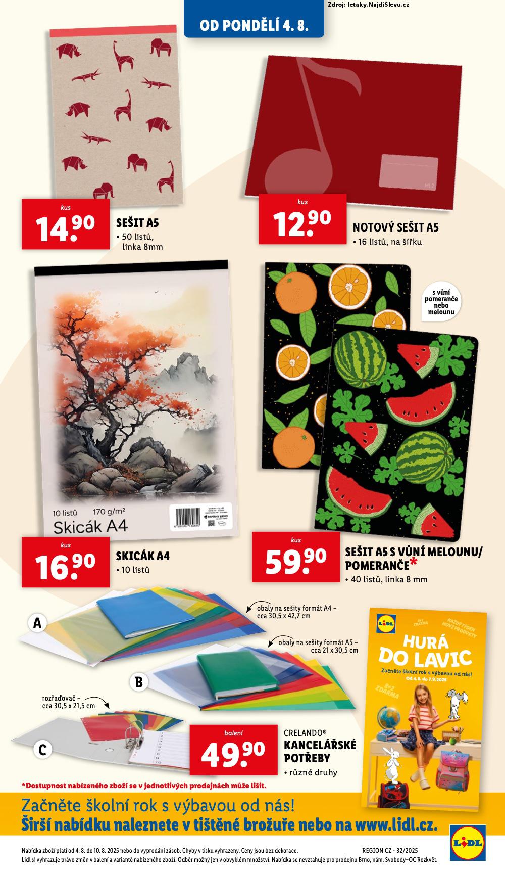 Strana 7 - leták Lidl (4. 8. - 10. 8. 2025)