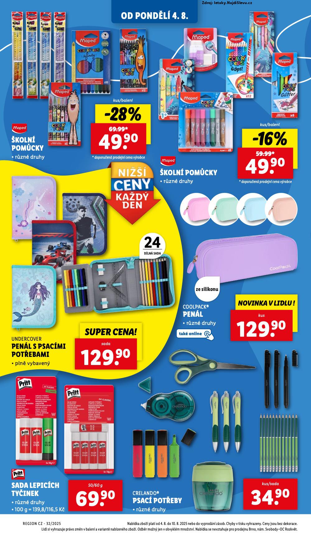 Strana 8 - leták Lidl (4. 8. - 10. 8. 2025)