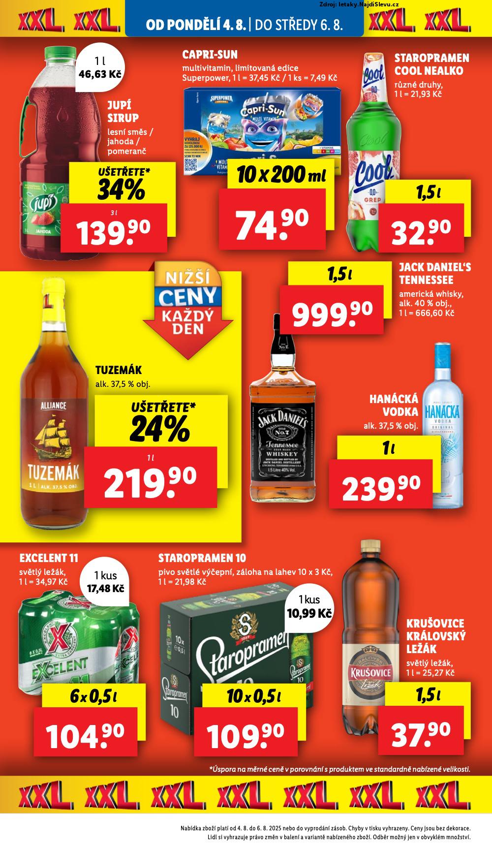 Strana 18 - leták Lidl (4. 8. - 6. 8. 2025)