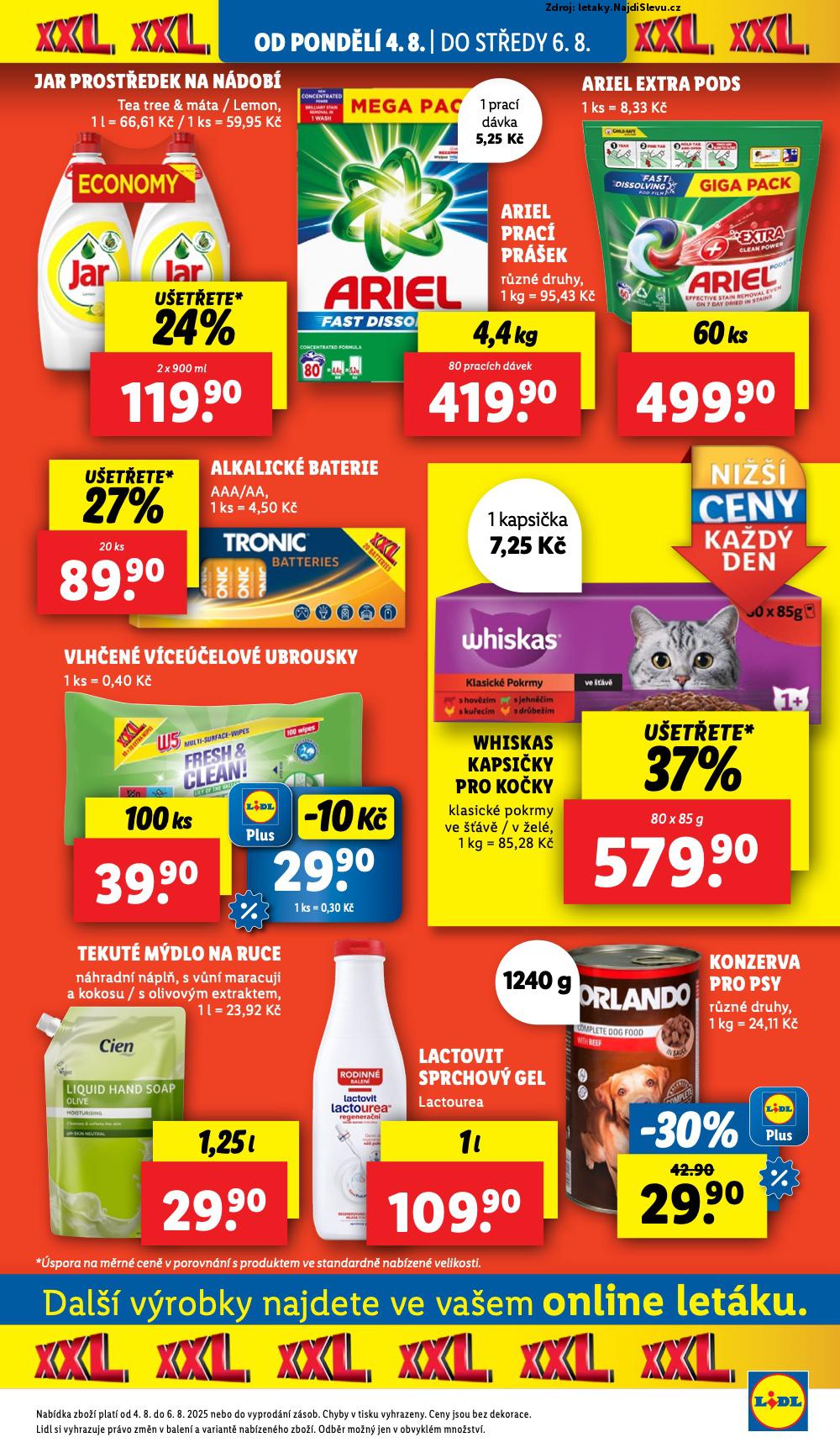 Strana 19 - leták Lidl (4. 8. - 6. 8. 2025)
