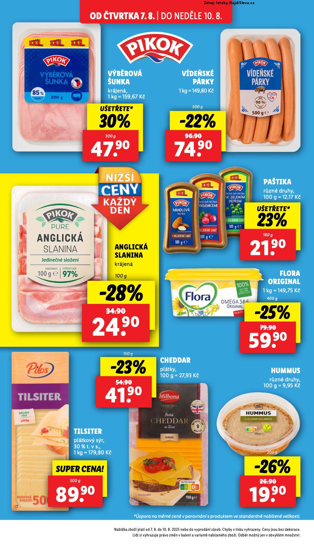Strana 14 - leták Lidl (7. 8. - 10. 8. 2025)