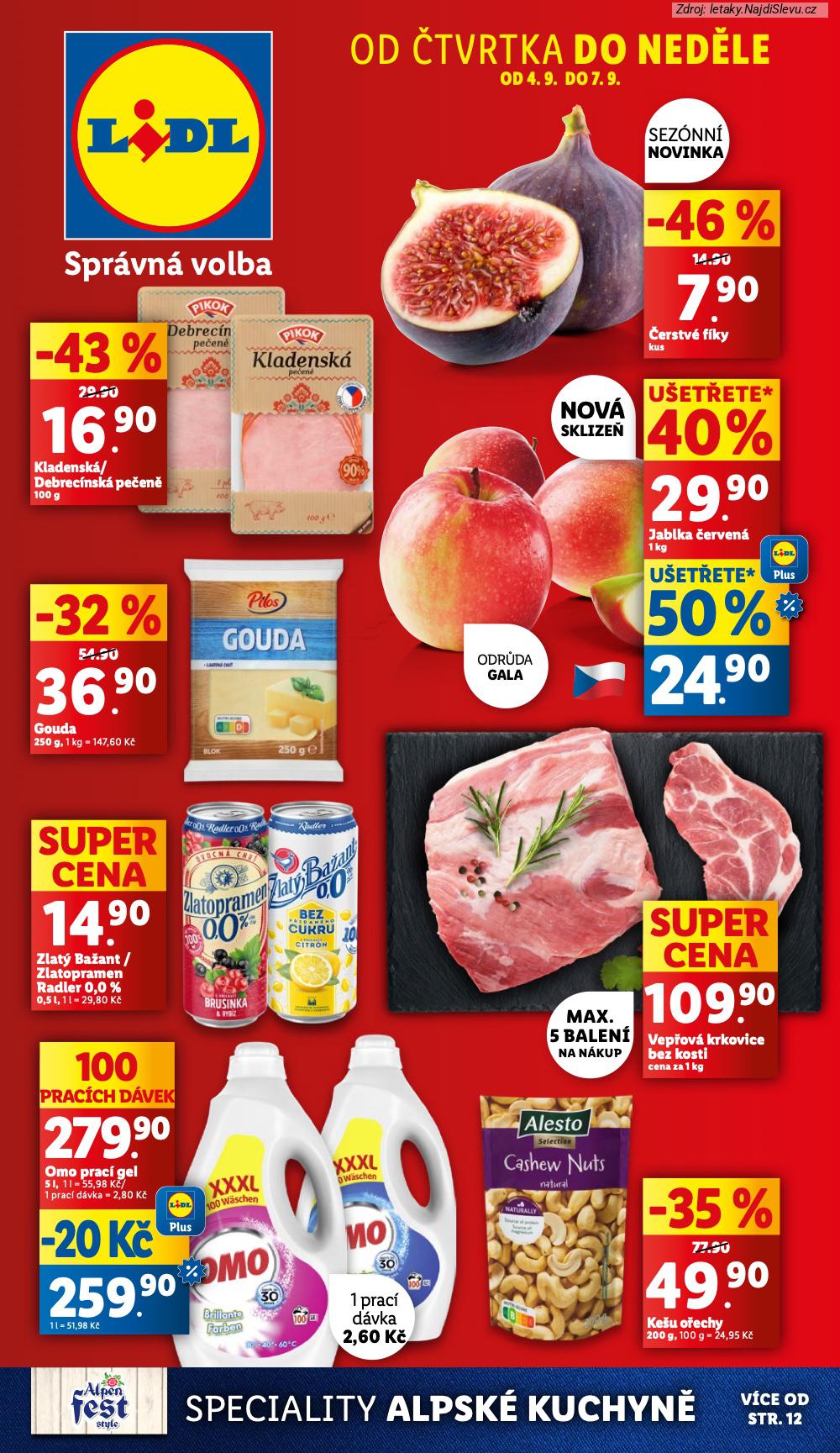 Strana 1 - let�k Lidl (4. 9. - 7. 9. 2025)