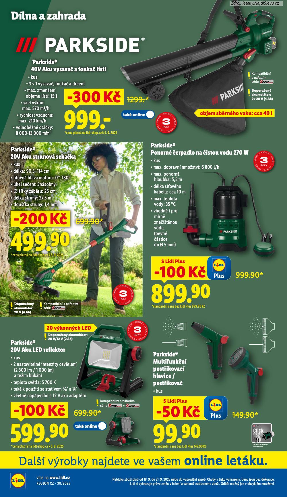 Strana 24 - let�k Lidl (15. 9. - 21. 9. 2025)