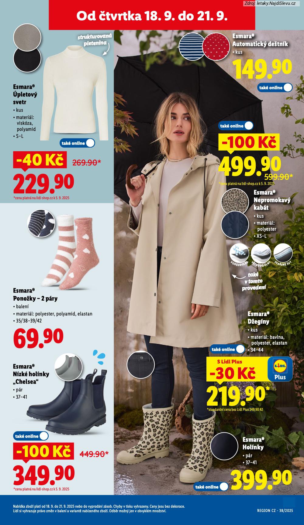 Strana 29 - leták Lidl (15. 9. - 21. 9. 2025)