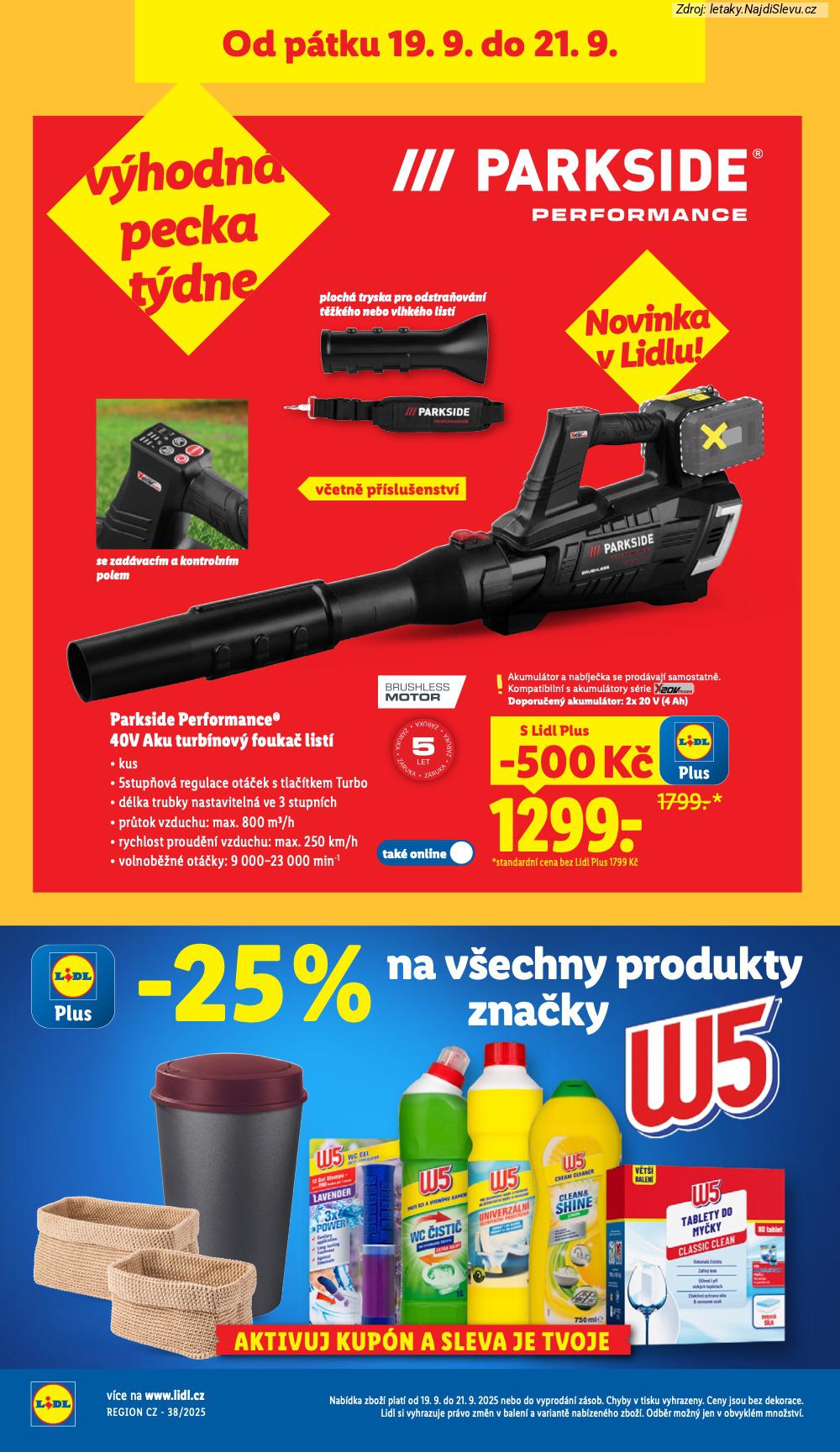 Strana 36 - leták Lidl (15. 9. - 21. 9. 2025)