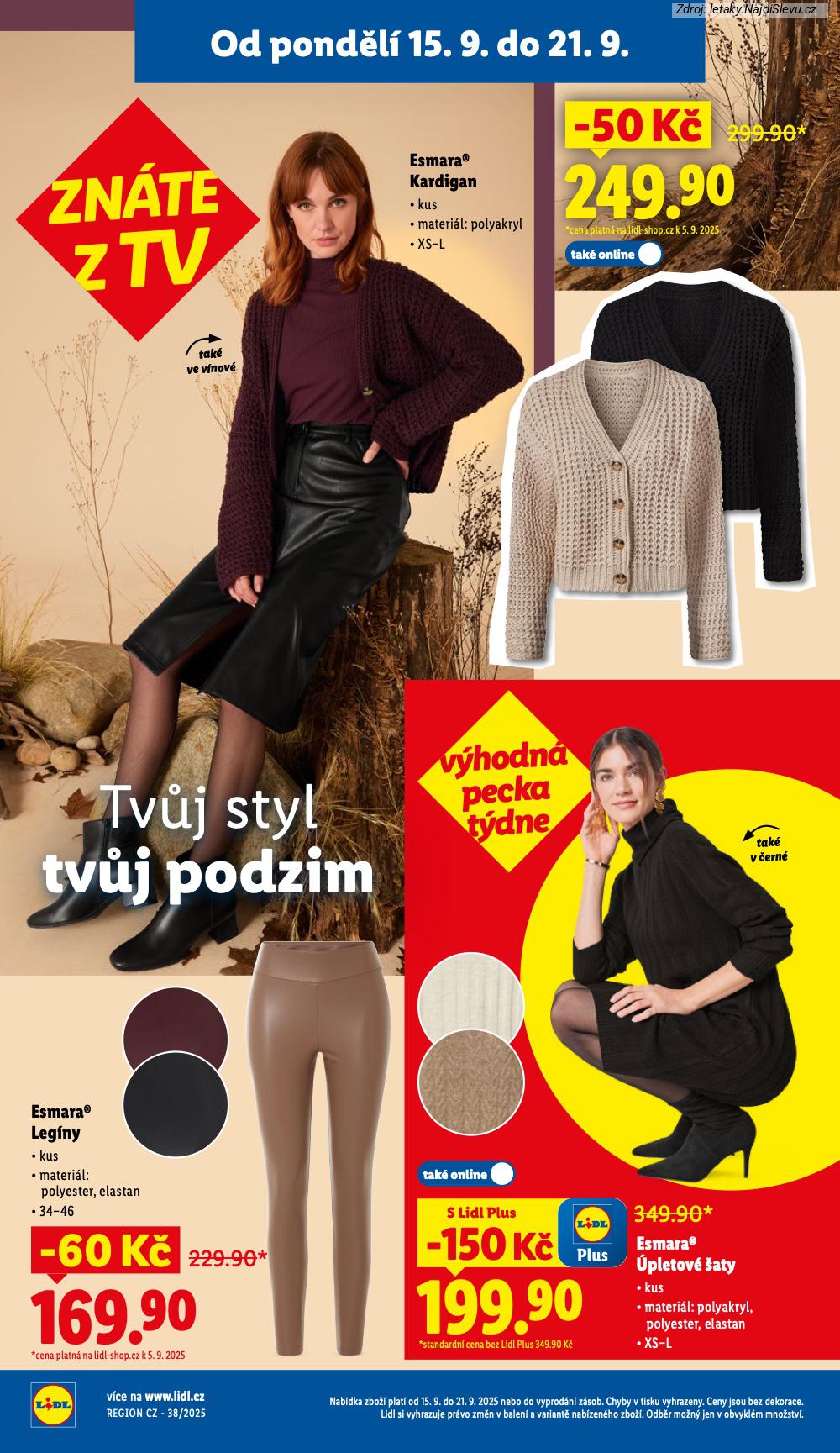 Letk Lidl (15. 9. - 21. 9. 2025) - strana 4 z 37