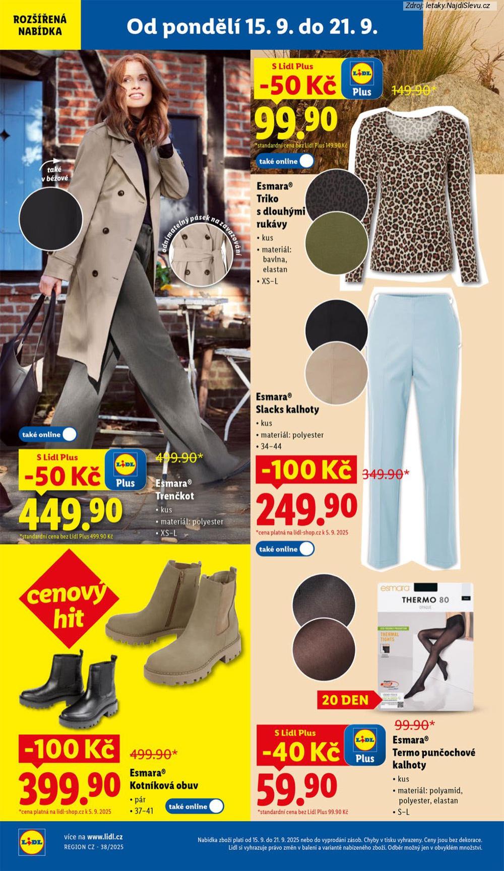 Letk Lidl (15. 9. - 21. 9. 2025) - strana 6 z 37