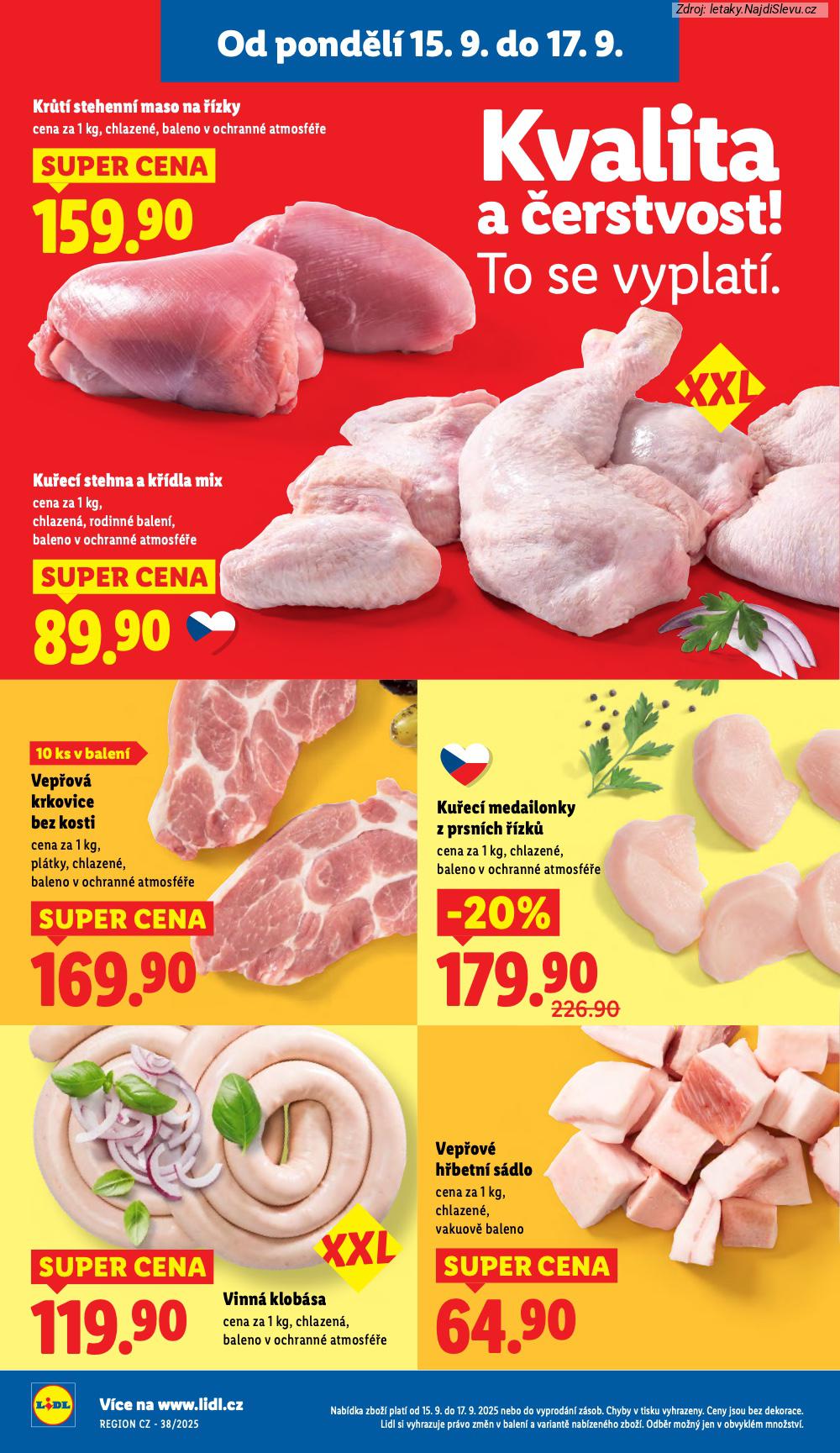 Letk Lidl (15. 9. - 17. 9. 2025) - strana 14 z 53
