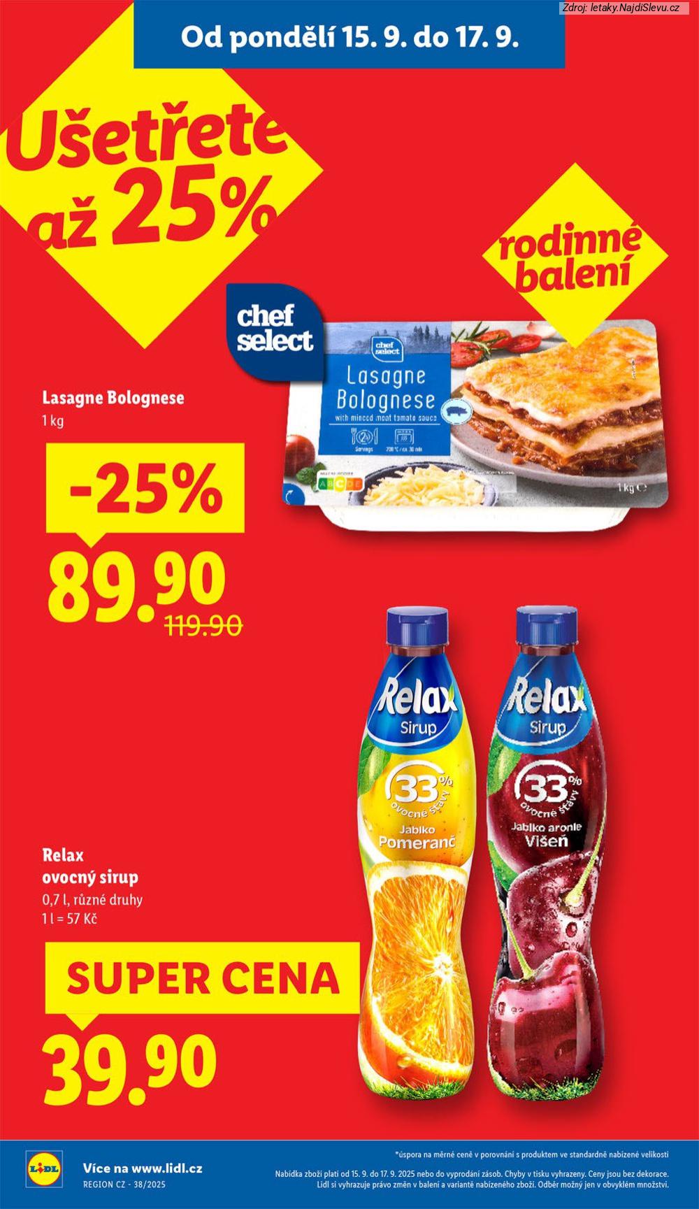 Strana 4 - leták Lidl (15. 9. - 17. 9. 2025)