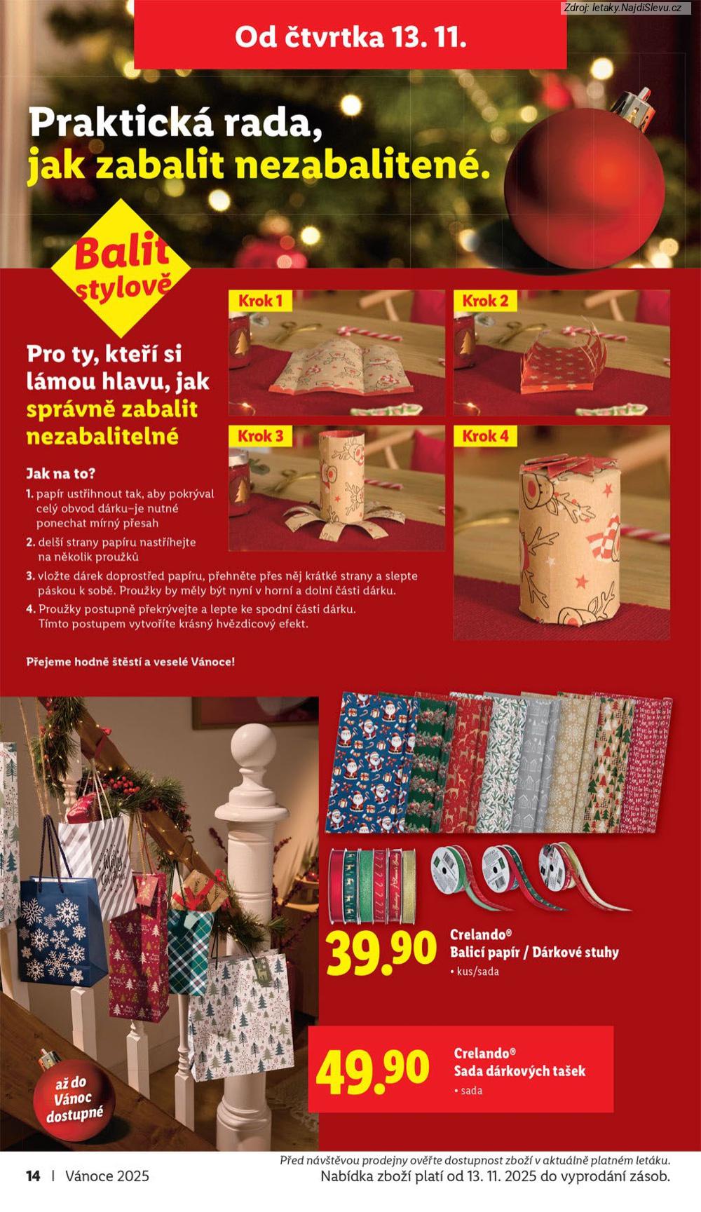 Letk Lidl (20. 10. - 24. 12. 2025) - strana 14 z 32