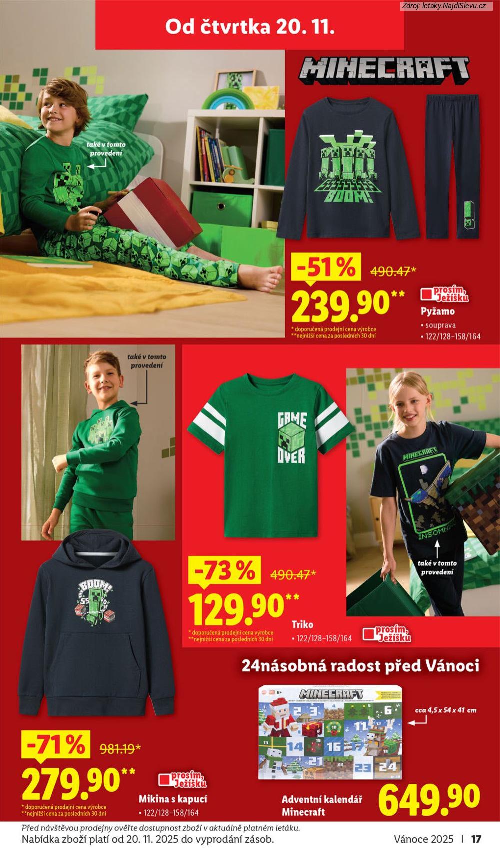 Strana 17 - leták Lidl (20. 10. - 24. 12. 2025)