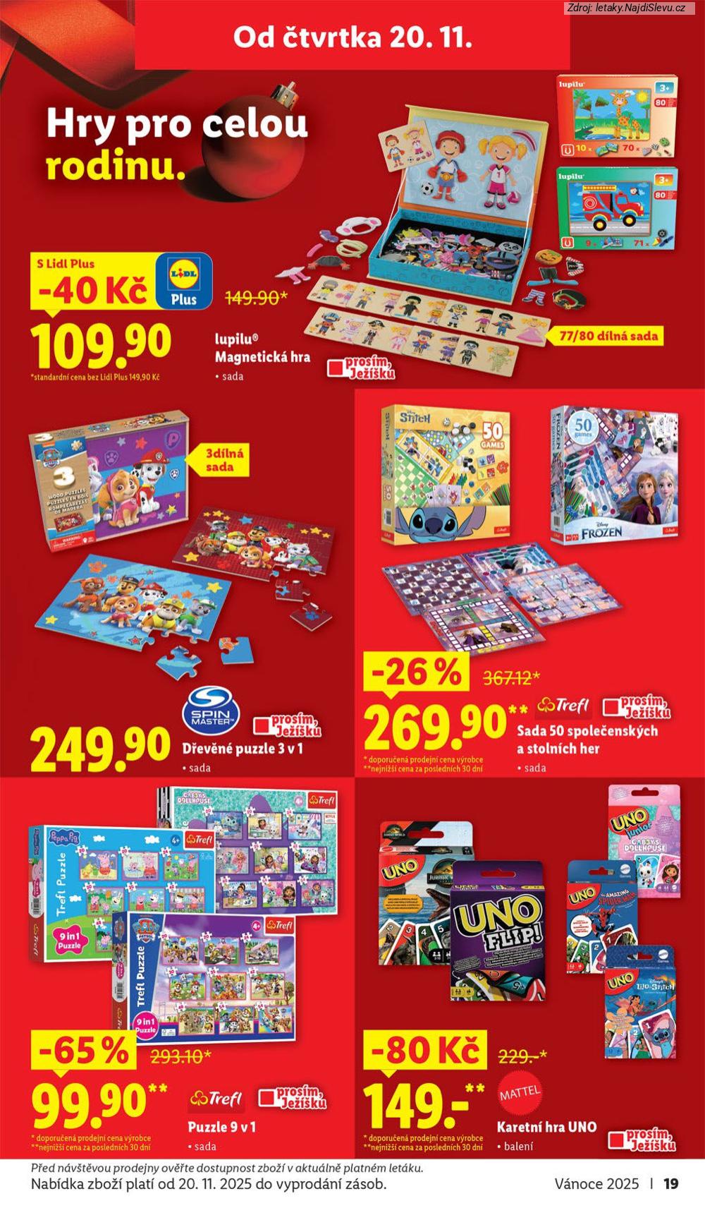Letk Lidl (20. 10. - 24. 12. 2025) - strana 19 z 32