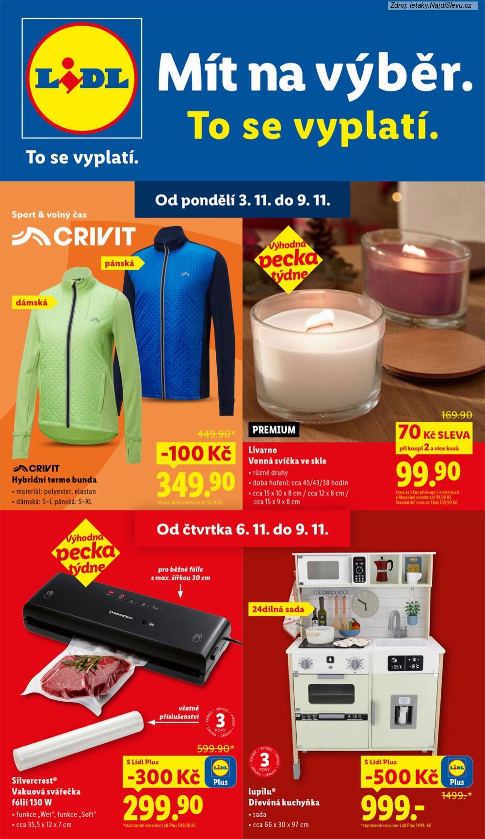Letk Lidl (3. 11. - 9. 11. 2025) - strana 1 z 41