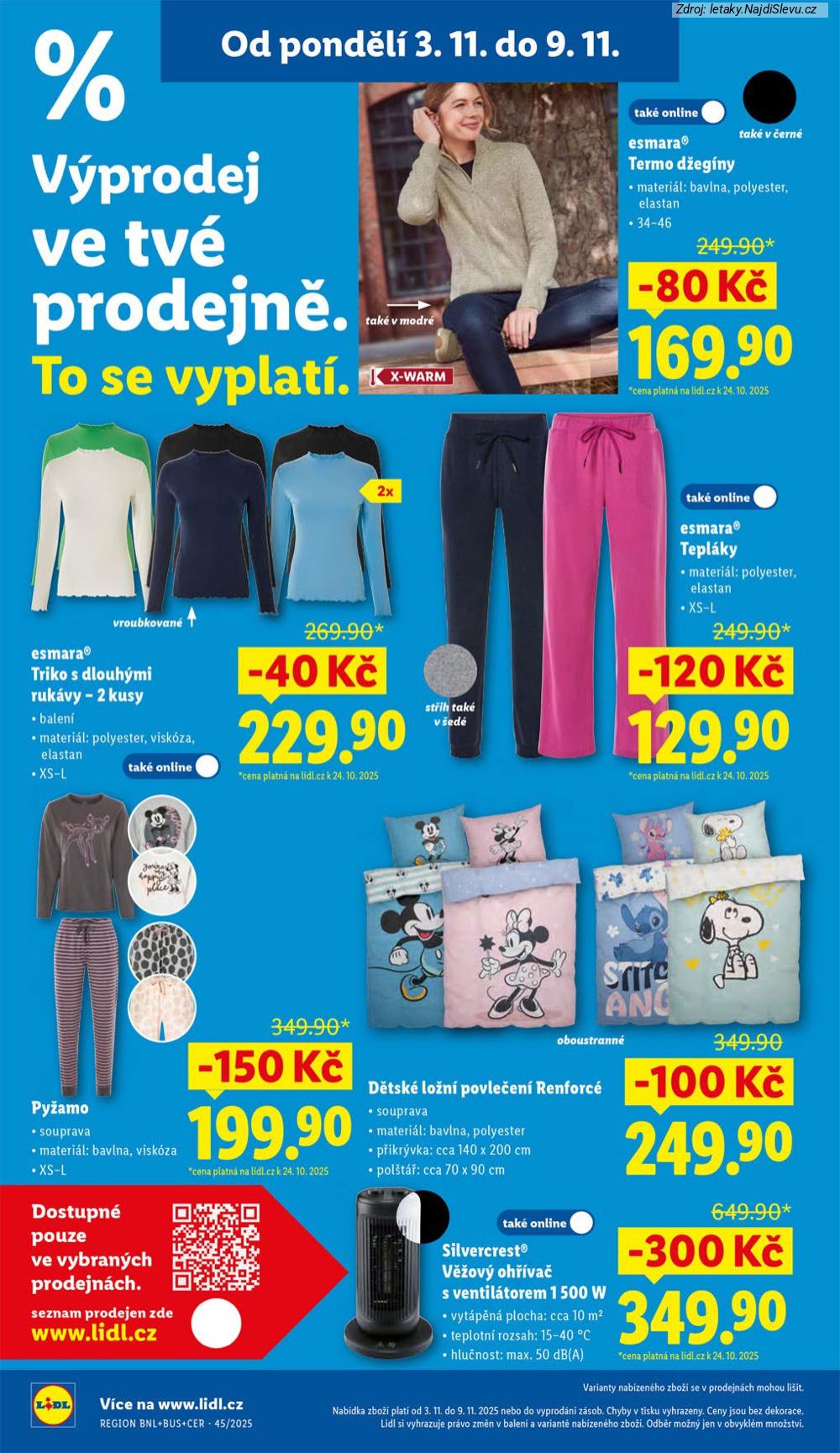 Letk Lidl (3. 11. - 9. 11. 2025) - strana 16 z 41