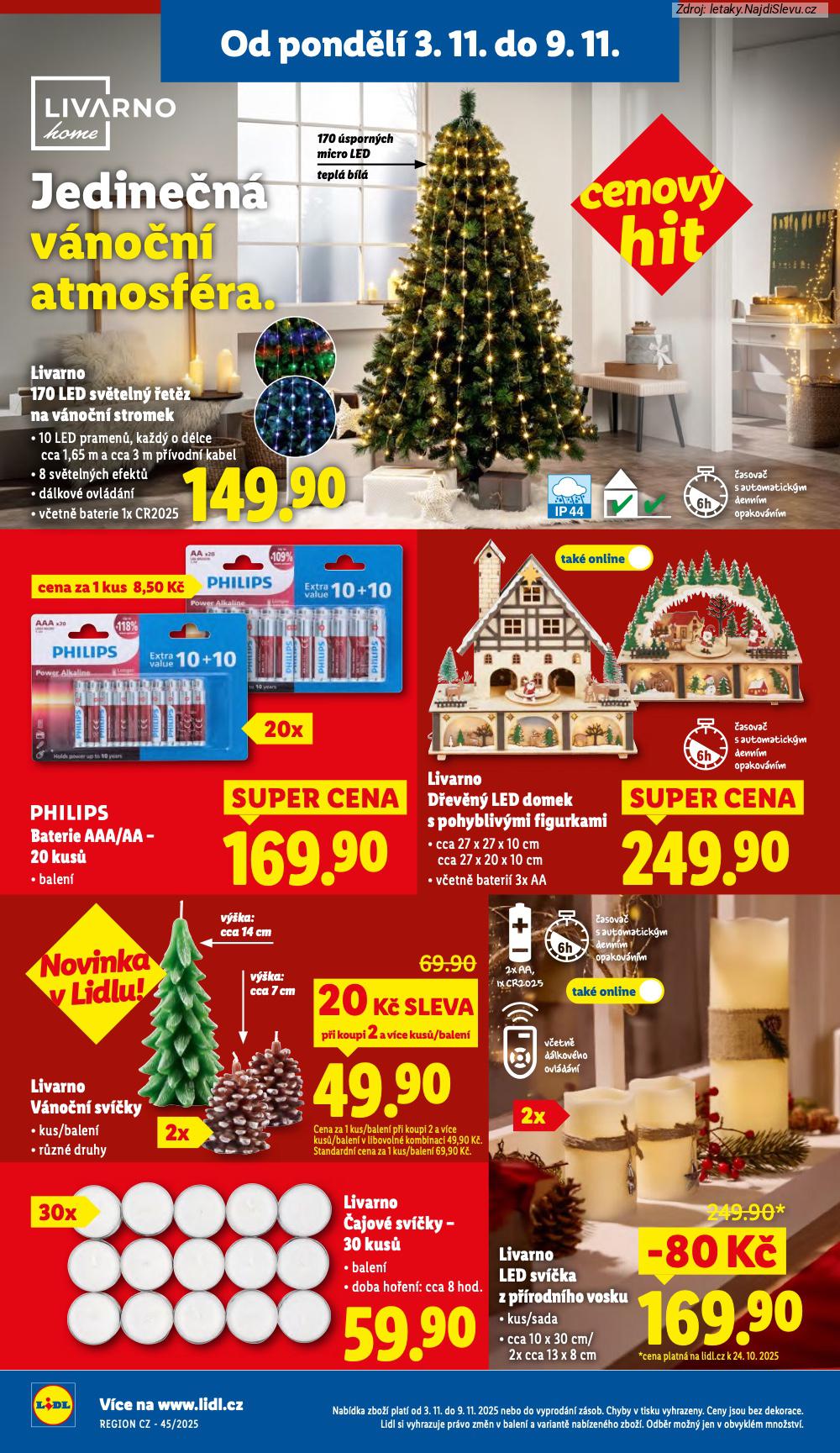 Letk Lidl (3. 11. - 9. 11. 2025) - strana 6 z 41