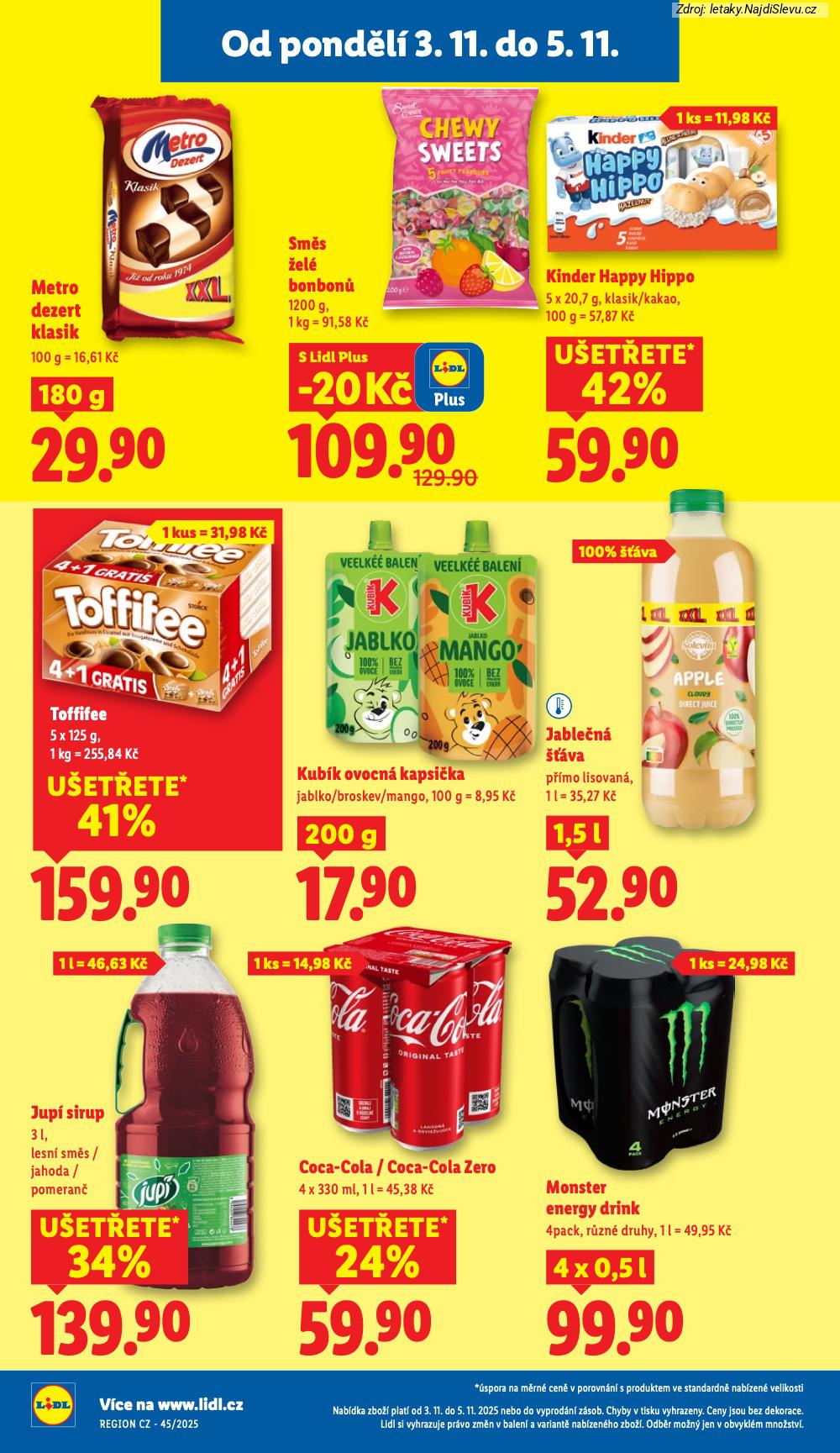 Letk Lidl (3. 11. - 5. 11. 2025) - strana 18 z 53