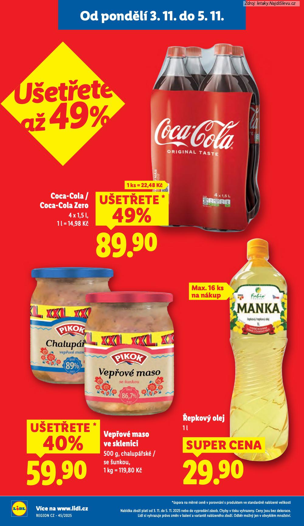Letk Lidl (3. 11. - 5. 11. 2025) - strana 2 z 53