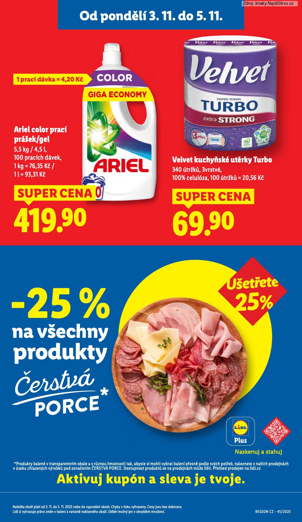 Letk Lidl (3. 11. - 5. 11. 2025) - strana 3 z 53