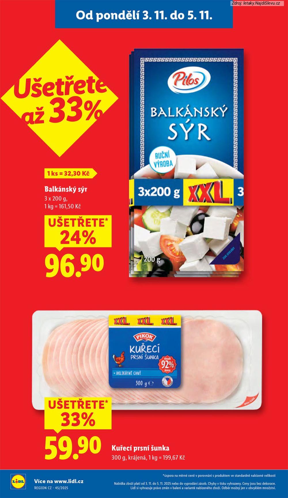 Letk Lidl (3. 11. - 5. 11. 2025) - strana 4 z 53