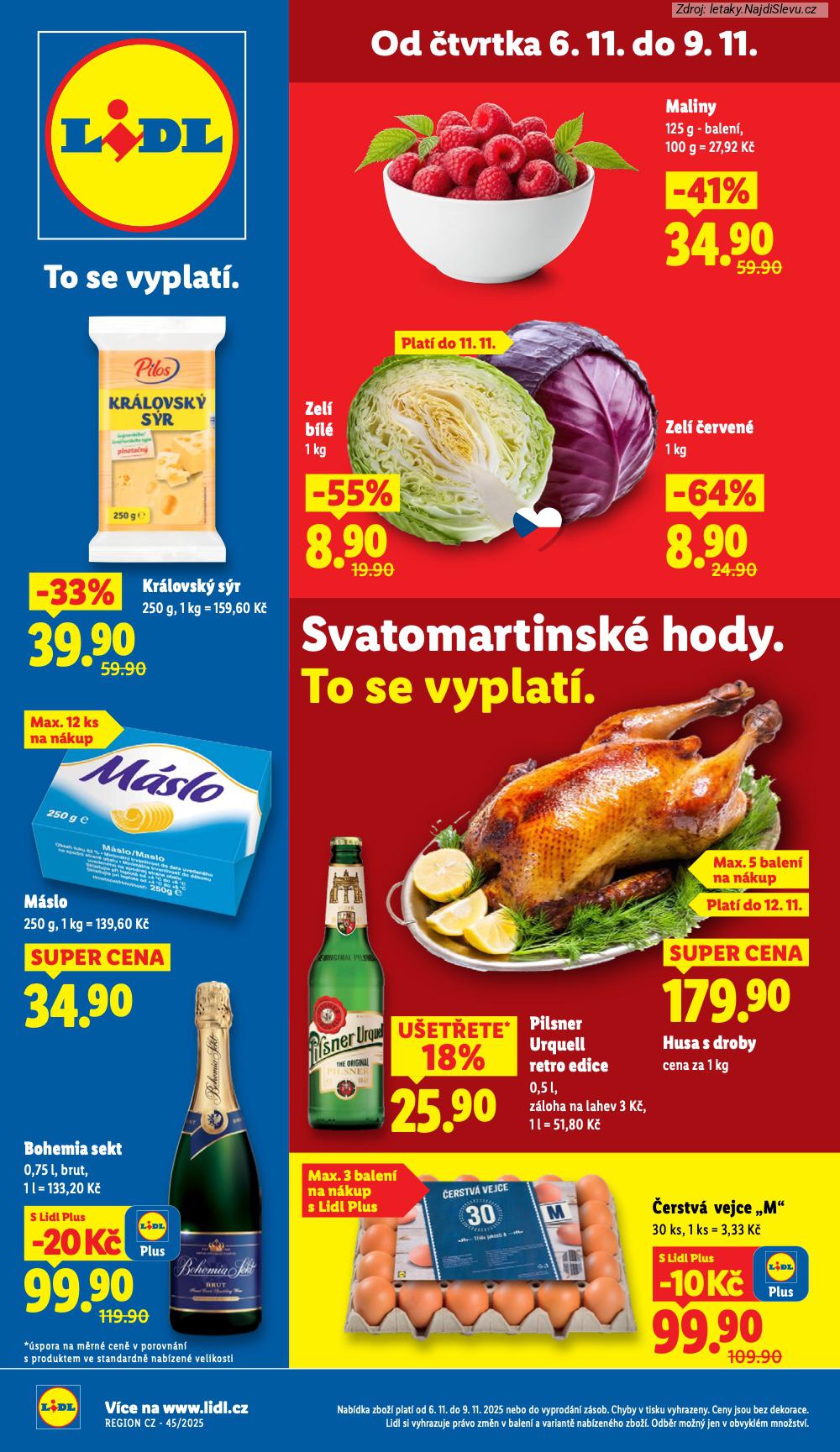 Letk Lidl (6. 11. - 9. 11. 2025) - strana 1 z 59