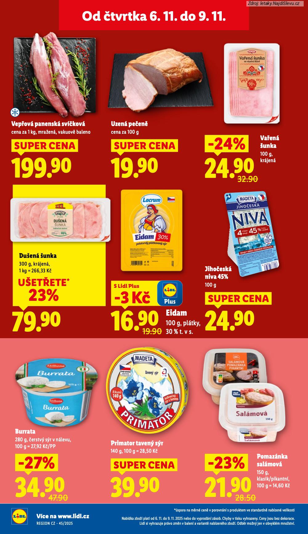 Letk Lidl (6. 11. - 9. 11. 2025) - strana 16 z 59
