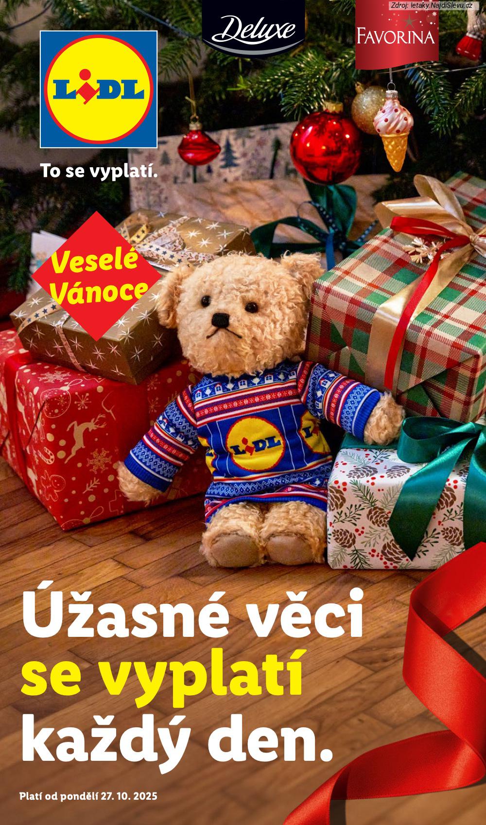 Let�k Lidl (27. 10. - 24. 12. 2025) - strana 1 z 21
