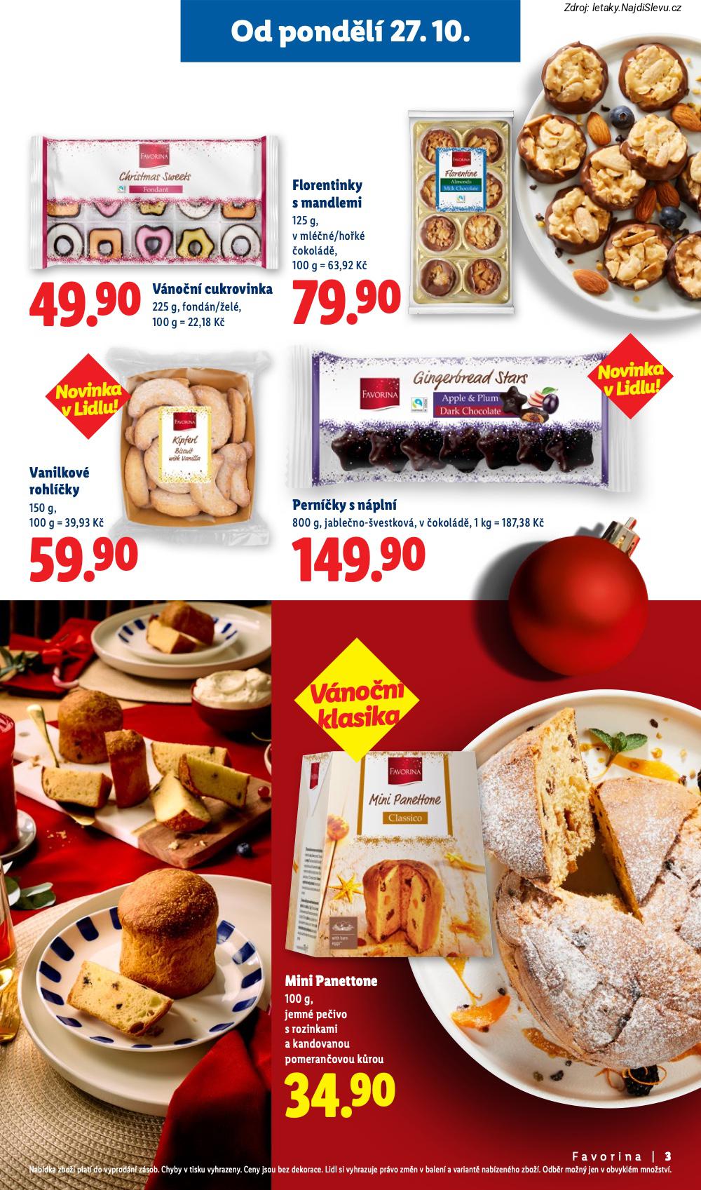 Let�k Lidl (27. 10. - 24. 12. 2025) - strana 3 z 21