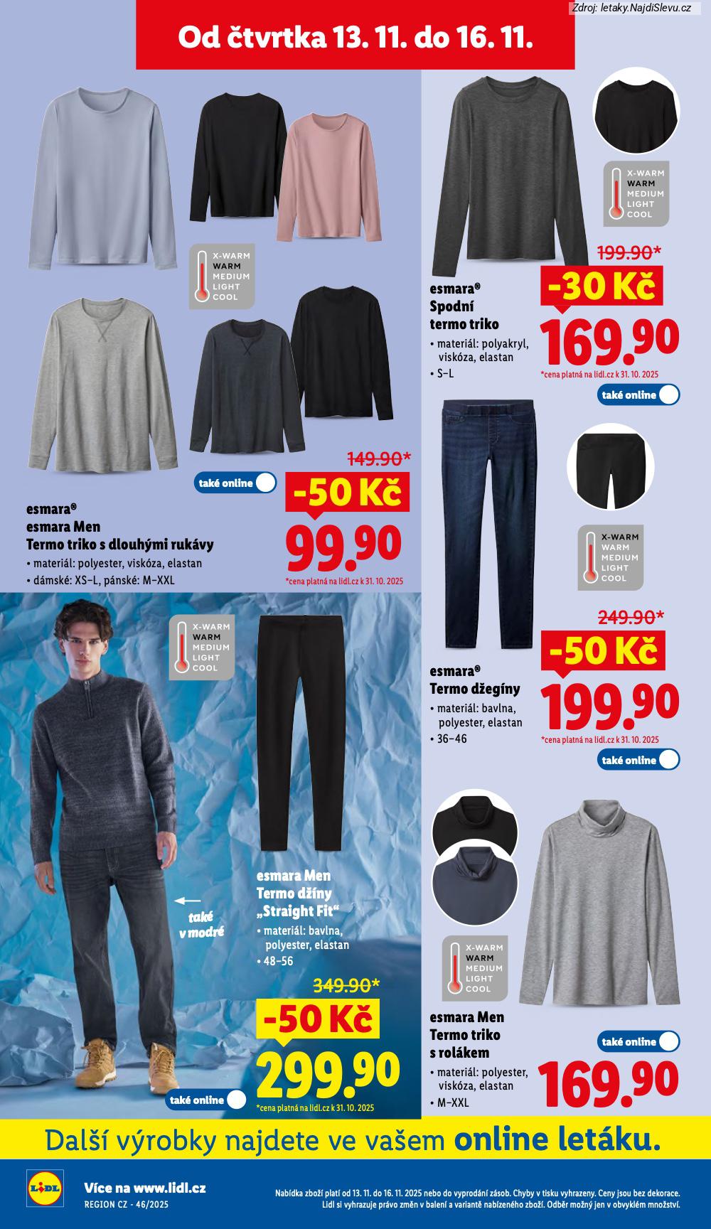 Strana 22 - let�k Lidl (10. 11. - 16. 11. 2025)