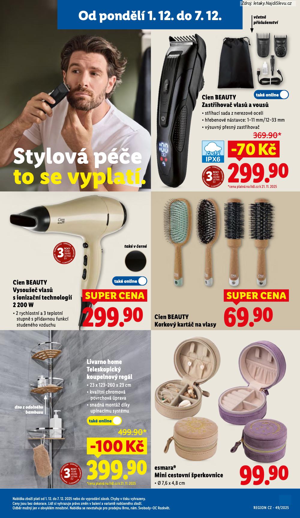 Let�k Lidl (1. 12. - 7. 12. 2025) - strana 19 z 41