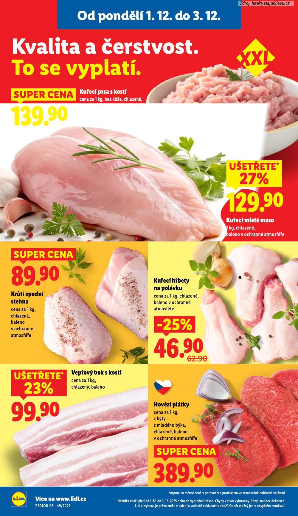 Let�k Lidl (1. 12. - 3. 12. 2025) - strana 14 z 59