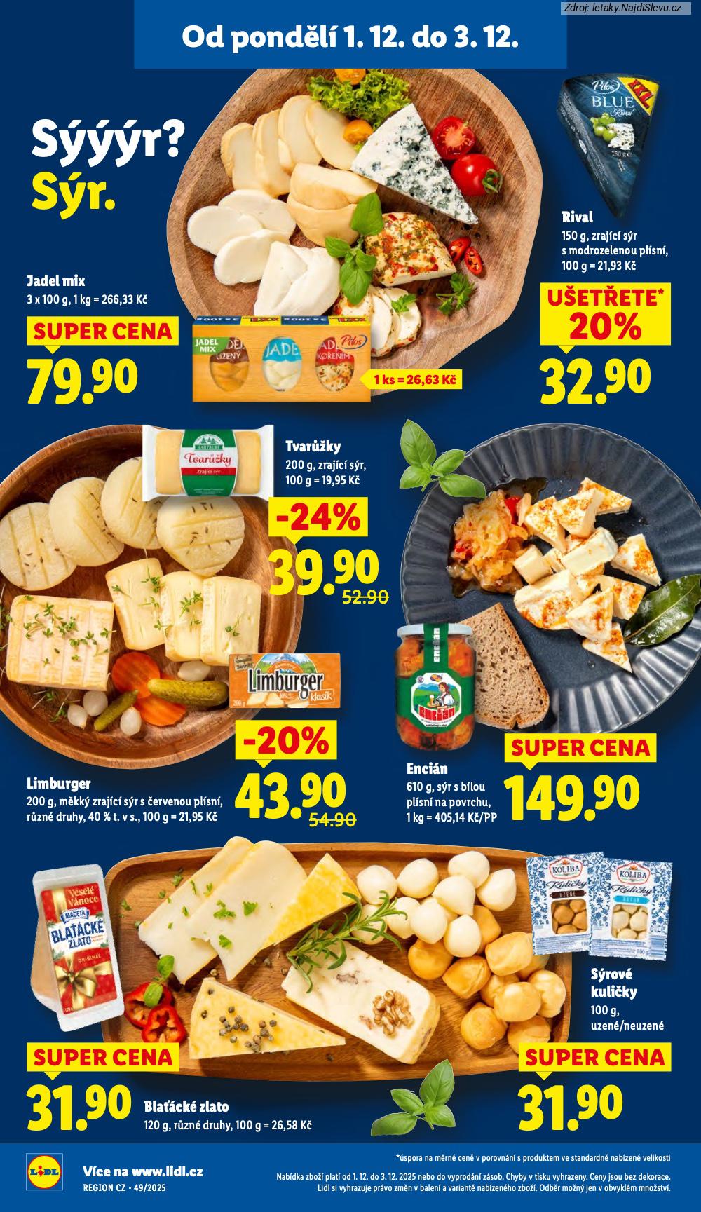 Let�k Lidl (1. 12. - 3. 12. 2025) - strana 16 z 59
