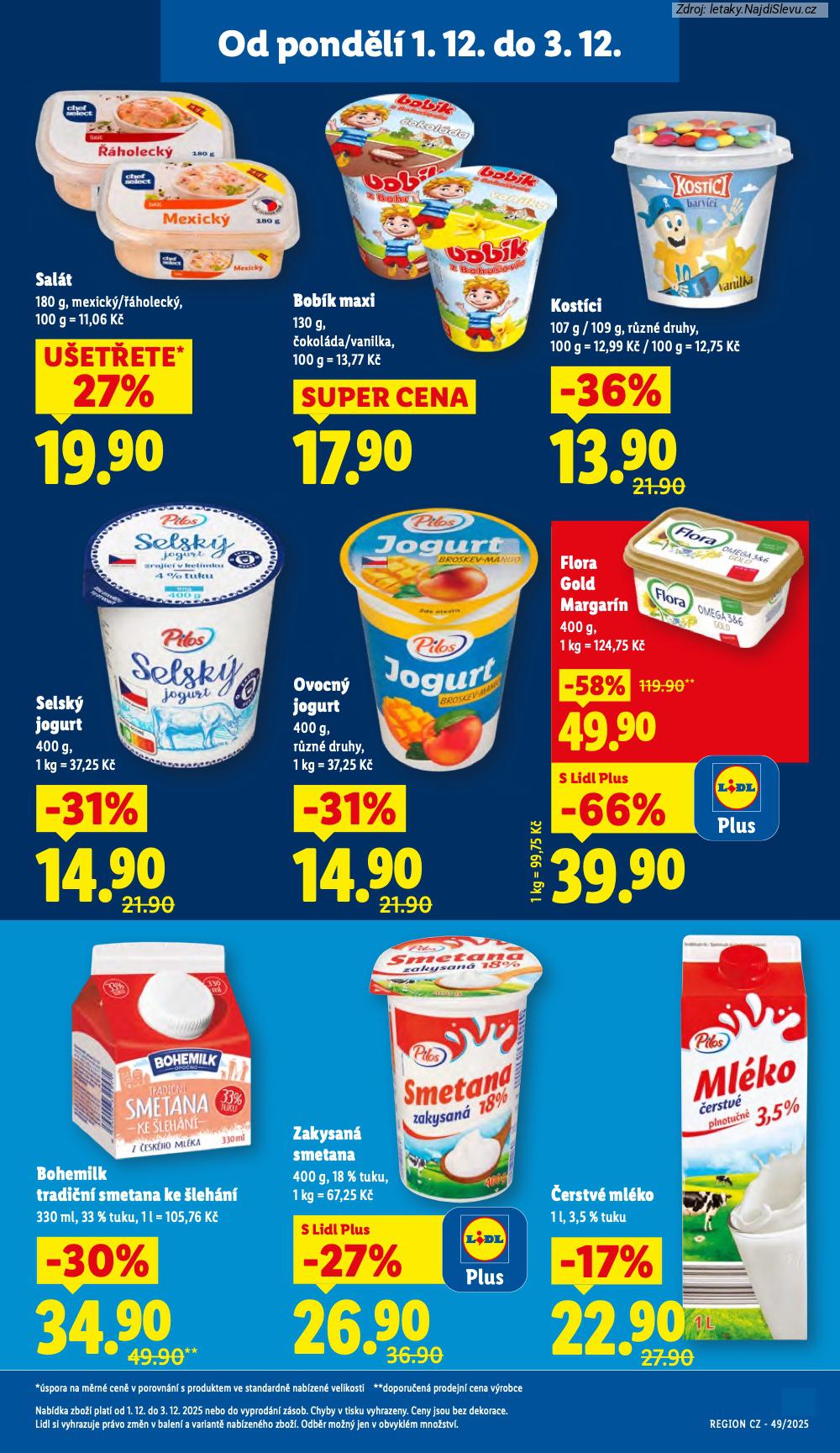 Strana 17 - leták Lidl (1. 12. - 3. 12. 2025)