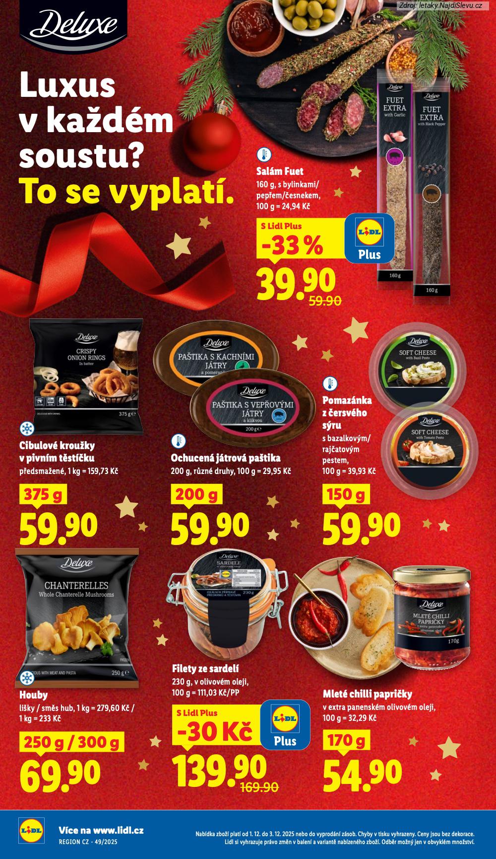 Let�k Lidl (1. 12. - 3. 12. 2025) - strana 18 z 59