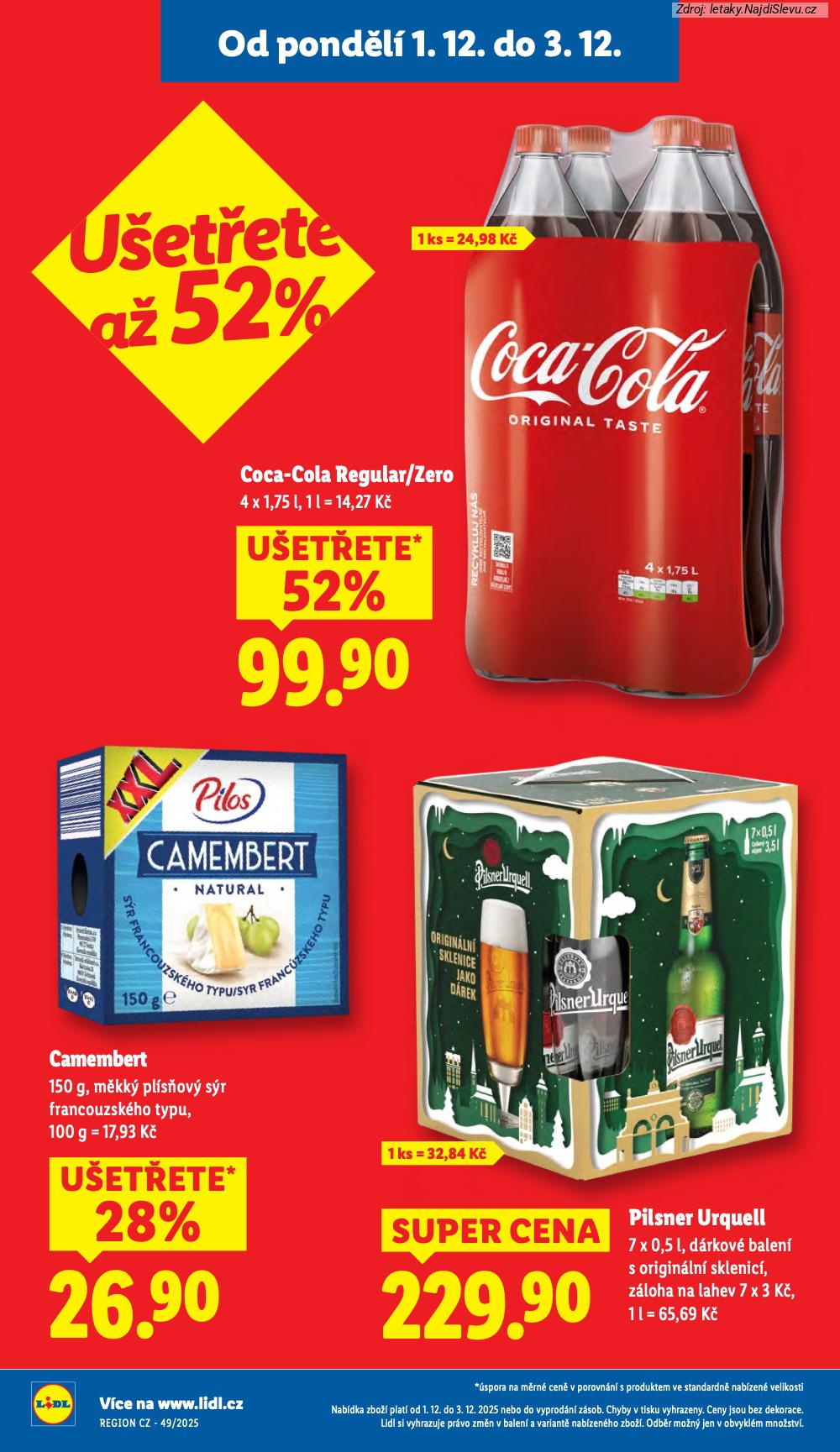 Let�k Lidl (1. 12. - 3. 12. 2025) - strana 2 z 59