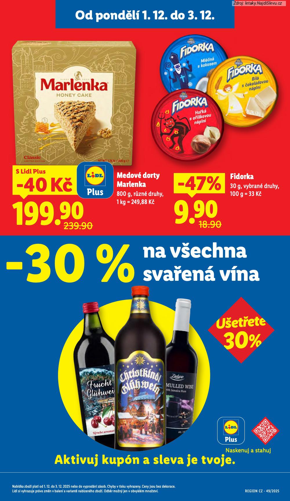 Let�k Lidl (1. 12. - 3. 12. 2025) - strana 3 z 59