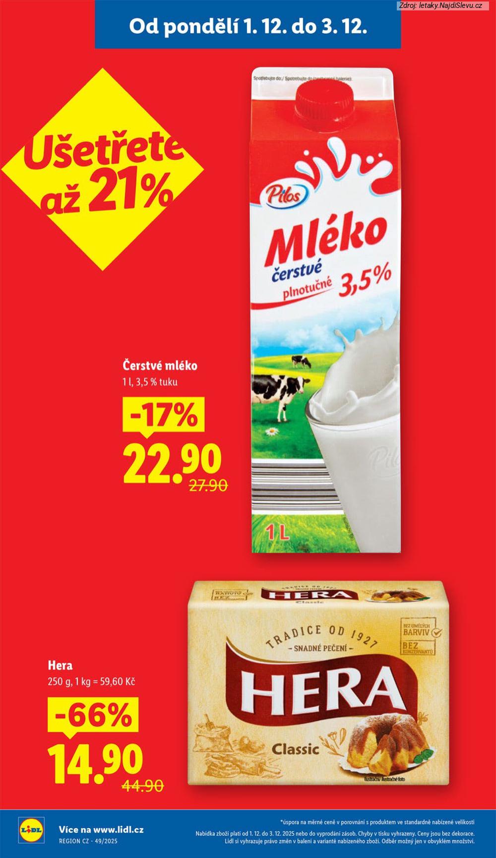 Strana 4 - let�k Lidl (1. 12. - 3. 12. 2025)