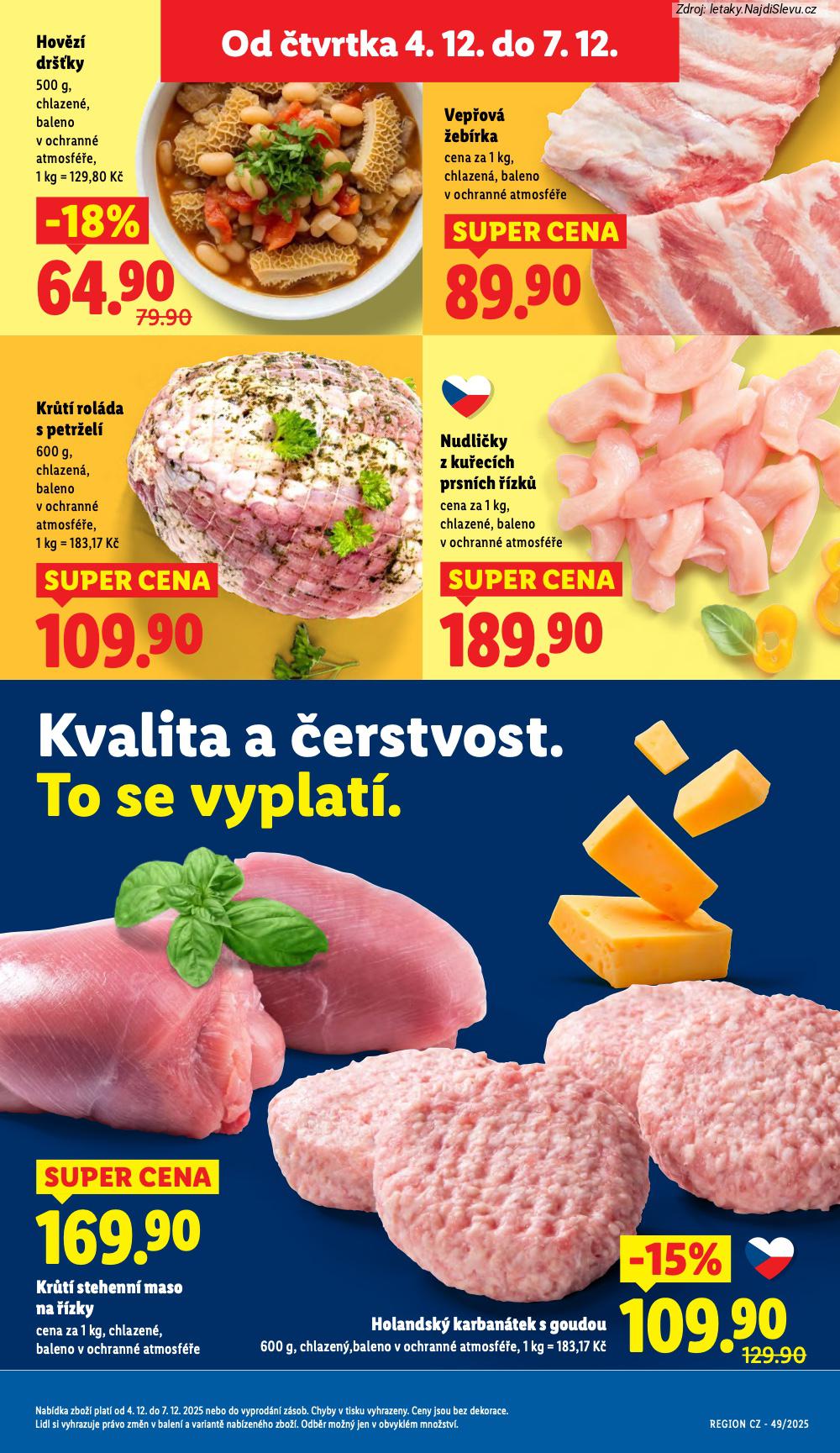 Let�k Lidl (4. 12. - 7. 12. 2025) - strana 13 z 53
