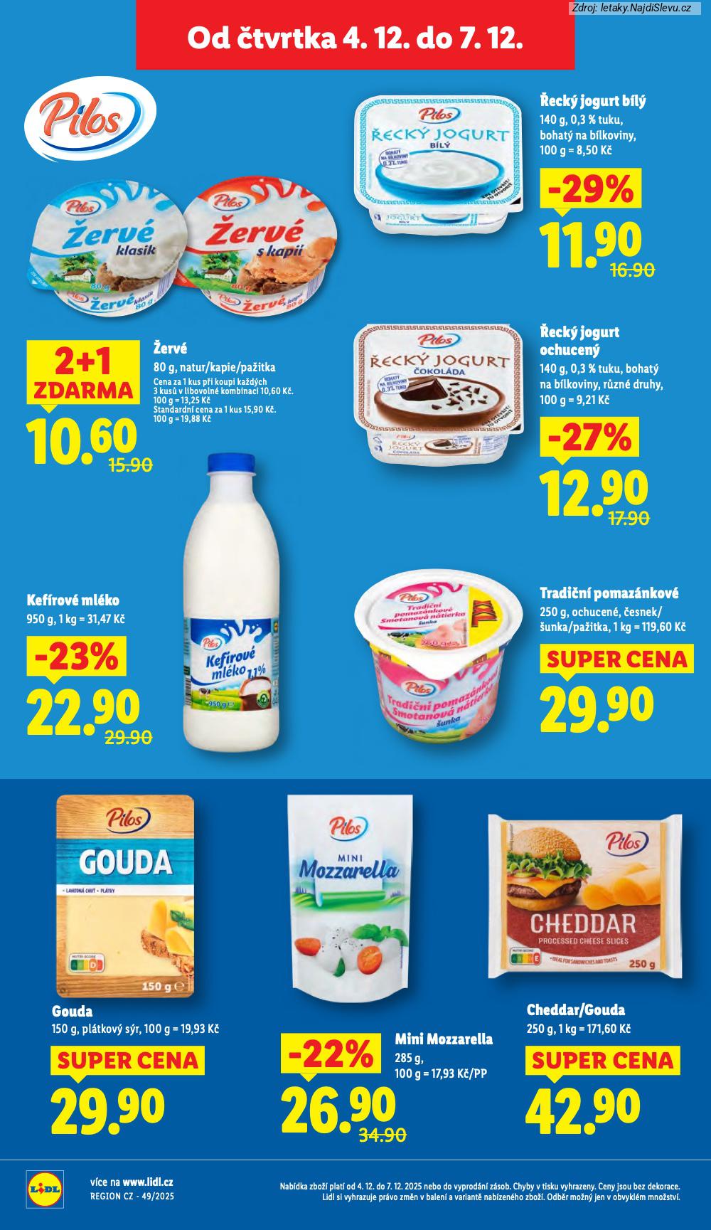 Let�k Lidl (4. 12. - 7. 12. 2025) - strana 16 z 53