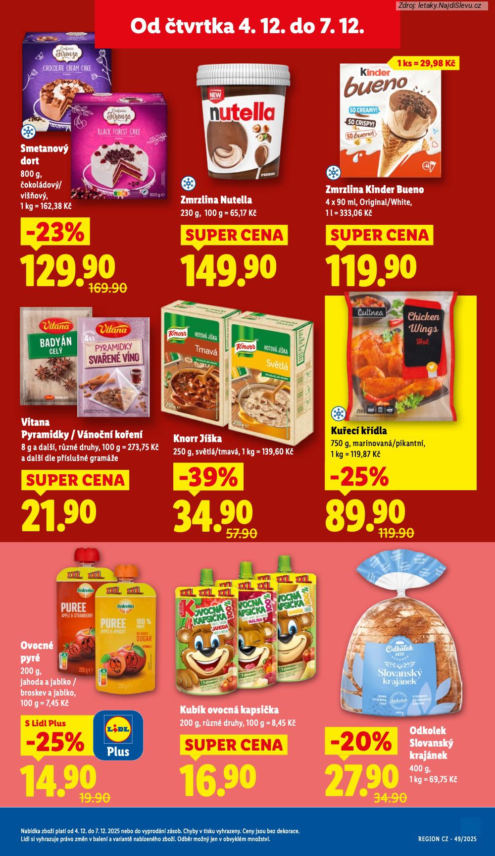 Let�k Lidl (4. 12. - 7. 12. 2025) - strana 19 z 53