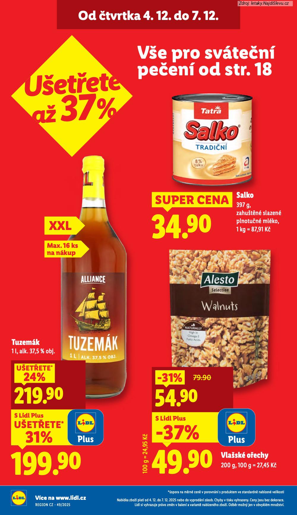 Let�k Lidl (4. 12. - 7. 12. 2025) - strana 2 z 53