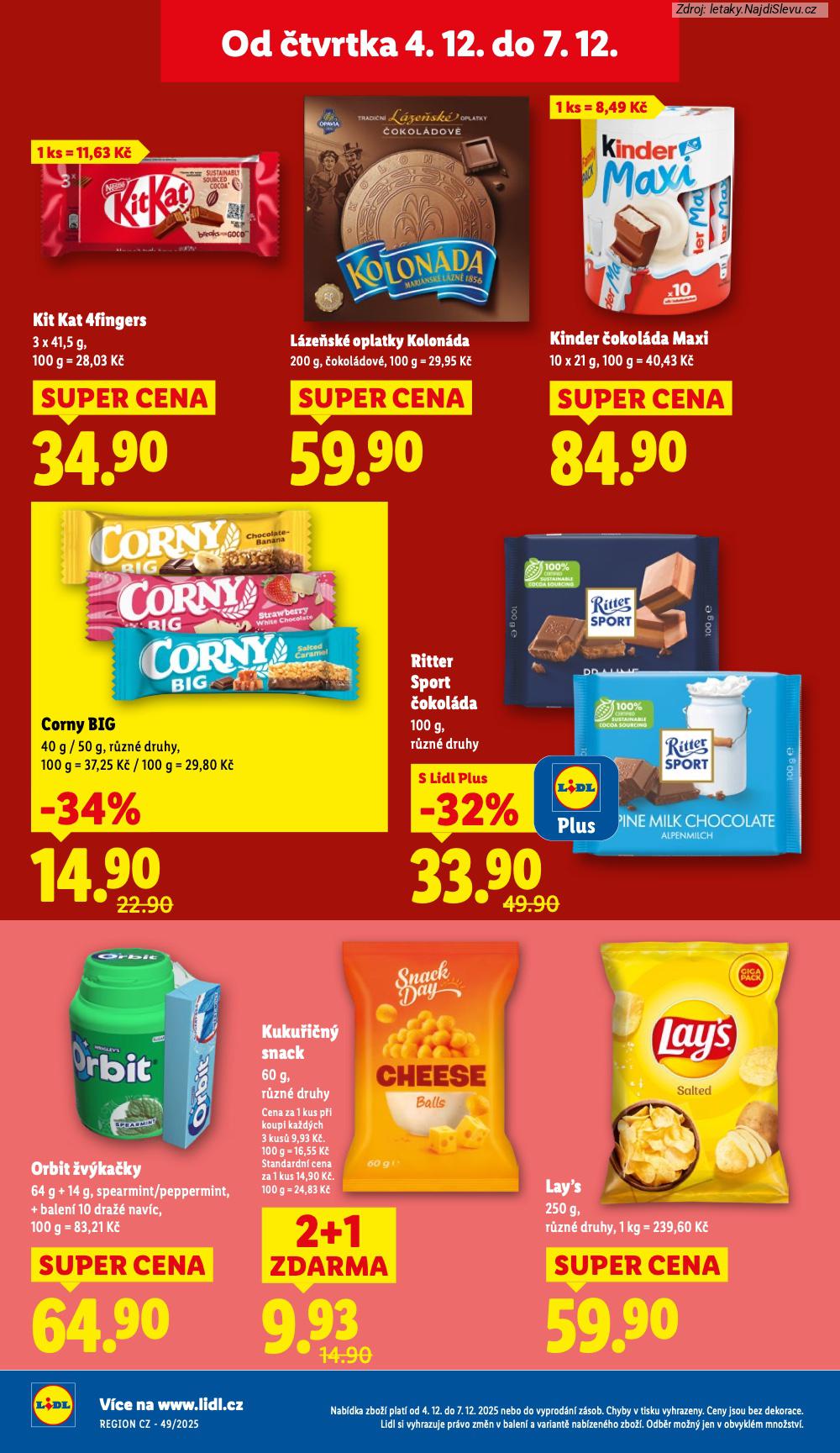 Let�k Lidl (4. 12. - 7. 12. 2025) - strana 20 z 53