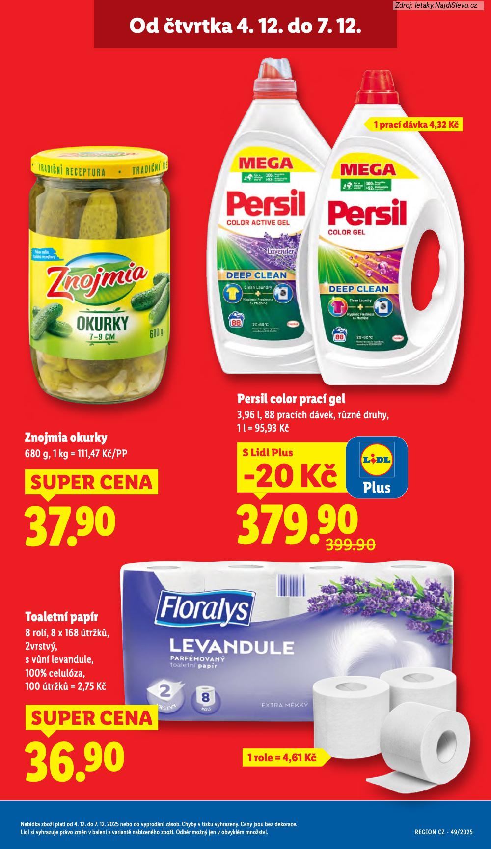 Let�k Lidl (4. 12. - 7. 12. 2025) - strana 3 z 53