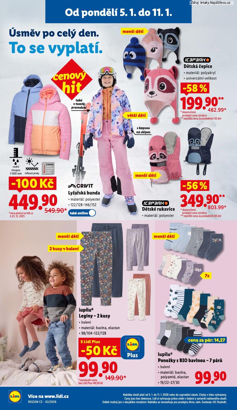 Let�k Lidl (5. 1. - 11. 1. 2026) - strana 10 z 27