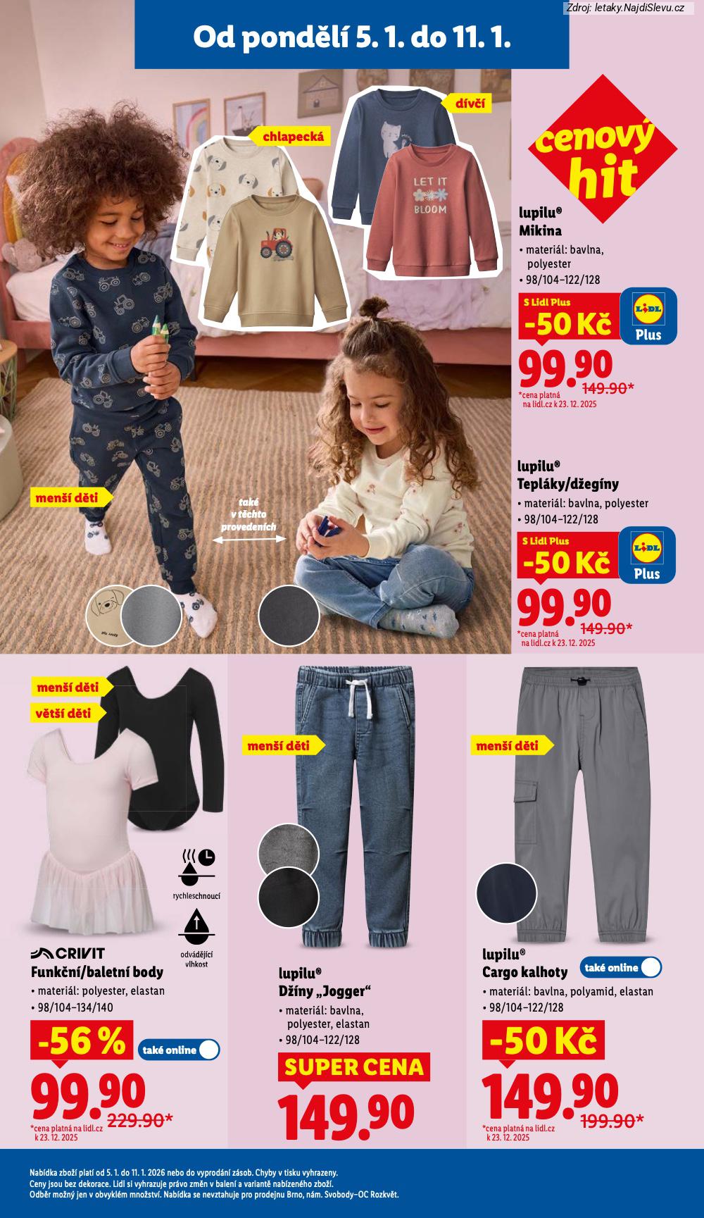Let�k Lidl (5. 1. - 11. 1. 2026) - strana 11 z 27