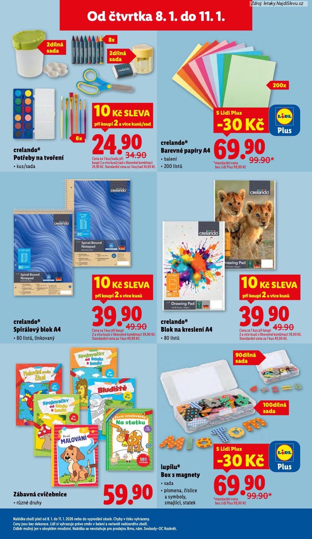 Let�k Lidl (5. 1. - 11. 1. 2026) - strana 25 z 27