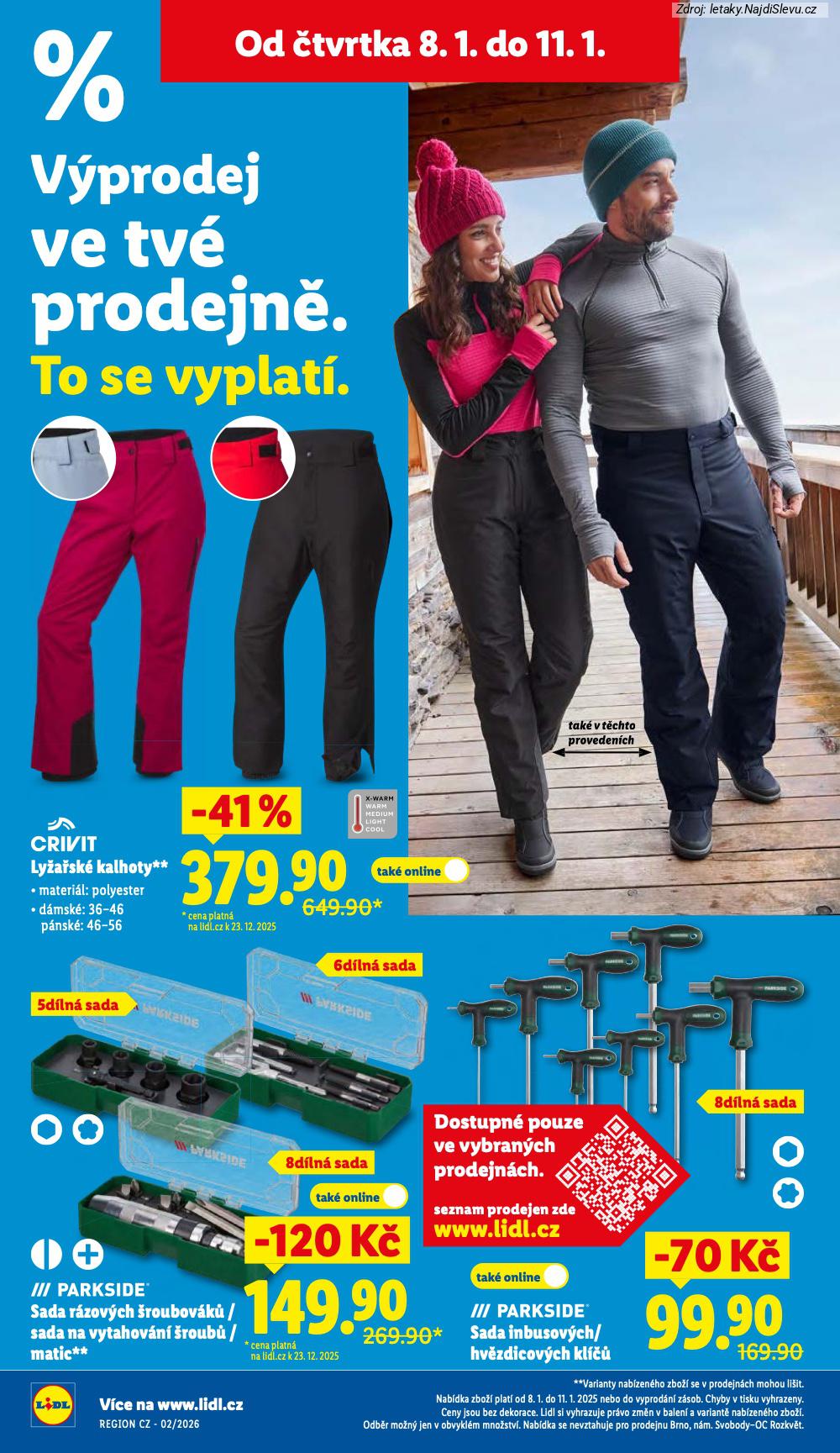 Let�k Lidl (5. 1. - 11. 1. 2026) - strana 26 z 27
