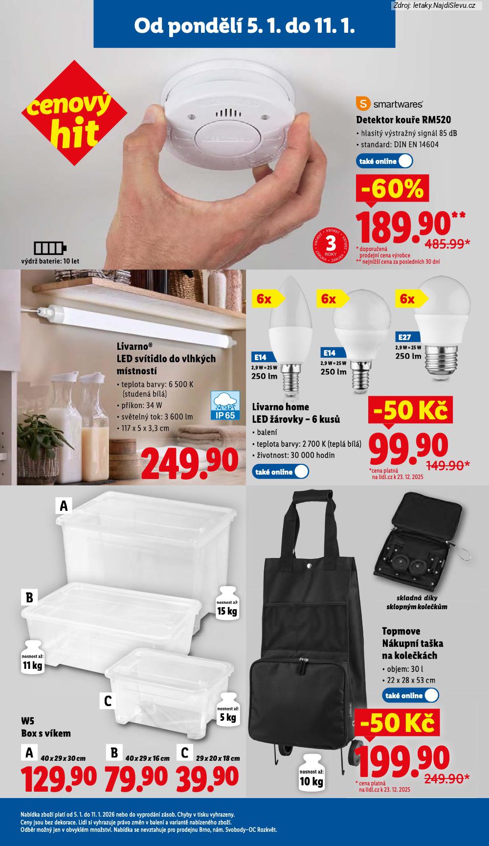 Let�k Lidl (5. 1. - 11. 1. 2026) - strana 7 z 27
