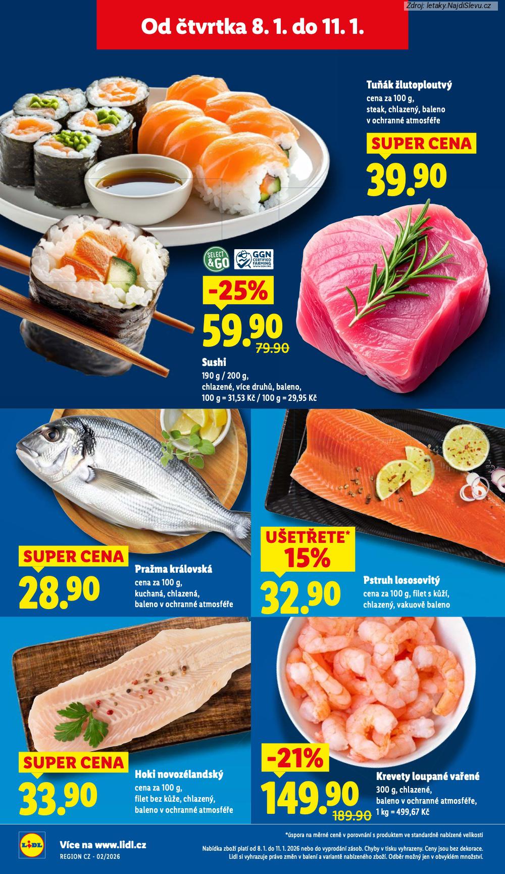 Let�k Lidl (8. 1. - 11. 1. 2026) - strana 10 z 39